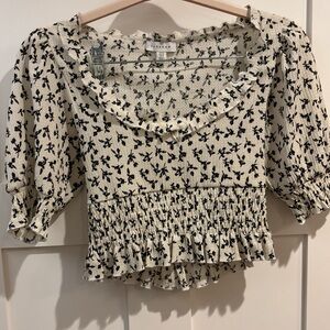 TopShop Cropped Blouse